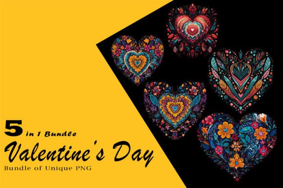 Discover Adorable Boho Heart Valentines Day Illustration Clipart: A Complete Guide for POD Success