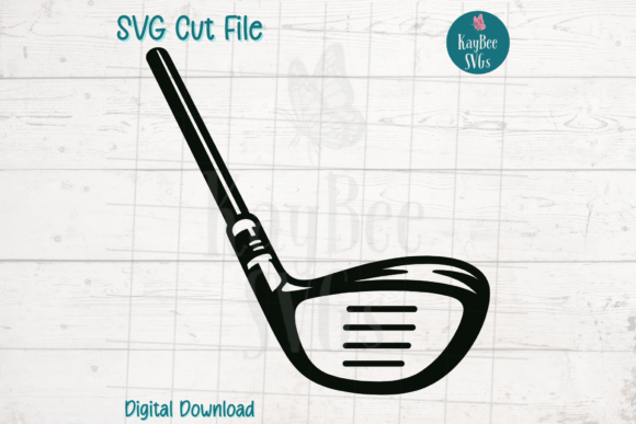Driver Golf Club SVG Cut File: Integrating Precision Design into Your Creative Workflow