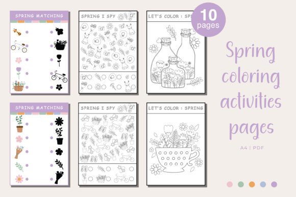 Embracing Spring Learning: A Guide to Printable I Spy Coloring Activities and Digital Worksheets