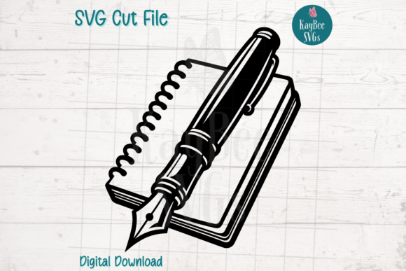 Fountain Pen SVG Cut File: Elevating Your Craft with Precision and Purpose