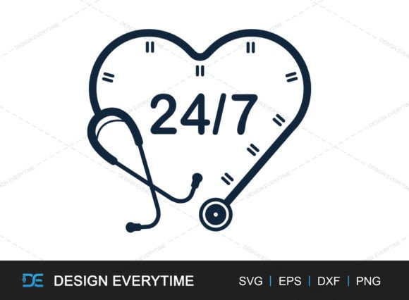 Heart Shape Stethoscope Clock SVG: A Practical Guide to Crafting Medical Decor