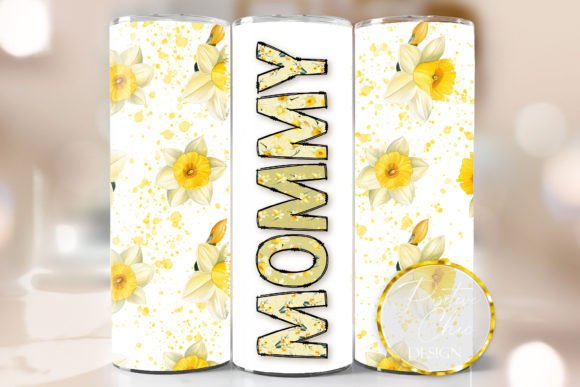 Mommy Spring Flowers Tumbler Wrap PNG: Integrating Seasonal Designs into Your Sublimation Workflow
