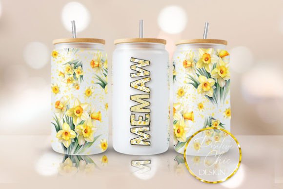 Technical Application and Creative Potential of the Memaw Libbey Glass Can Wrap PNG UVDTF